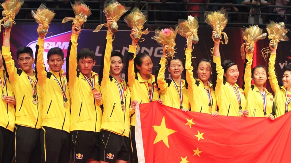 ‘Fine Nine’ – Rampant China Retain Title – Final: Sudirman Cup 2013
