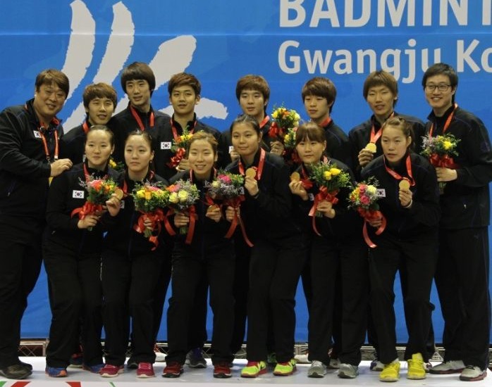 ‘Team Korea’ Rules University Badminton