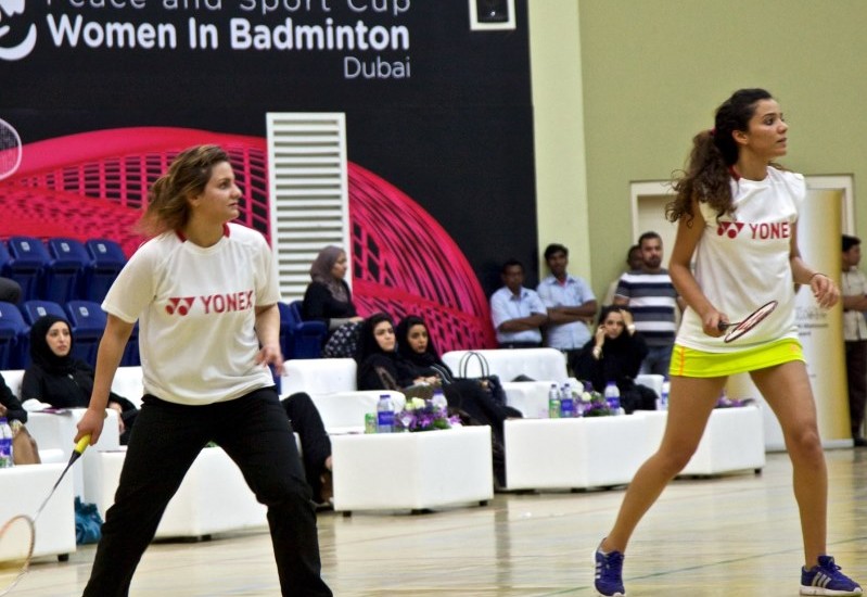 Arab Women Promote Badminton for Peace
