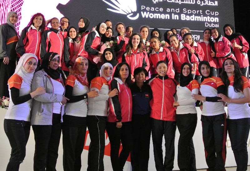 Thumbs-up for Peace and Sport Cup