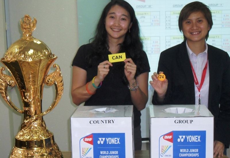 BWF World Juniors 2012: Suhandinata Cup Pits China Versus England and Sri Lanka