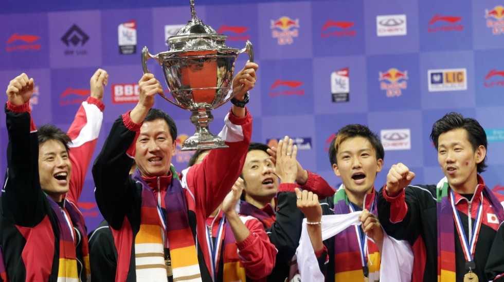 Defending Champions Japan Seeded 5th for Thomas Cup
