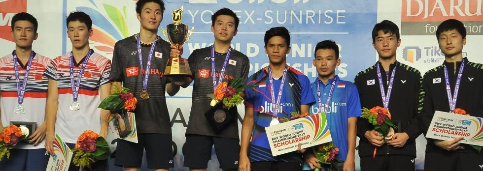 History for Japan – Doubles Finals: BWF World Junior Championships 2017