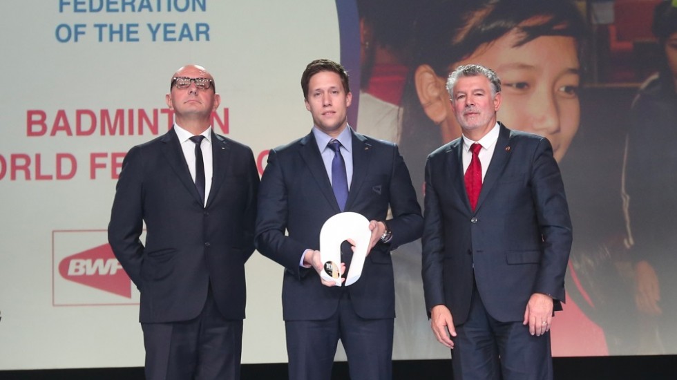 BWF Named ‘Federation of the Year’ by Peace and Sport