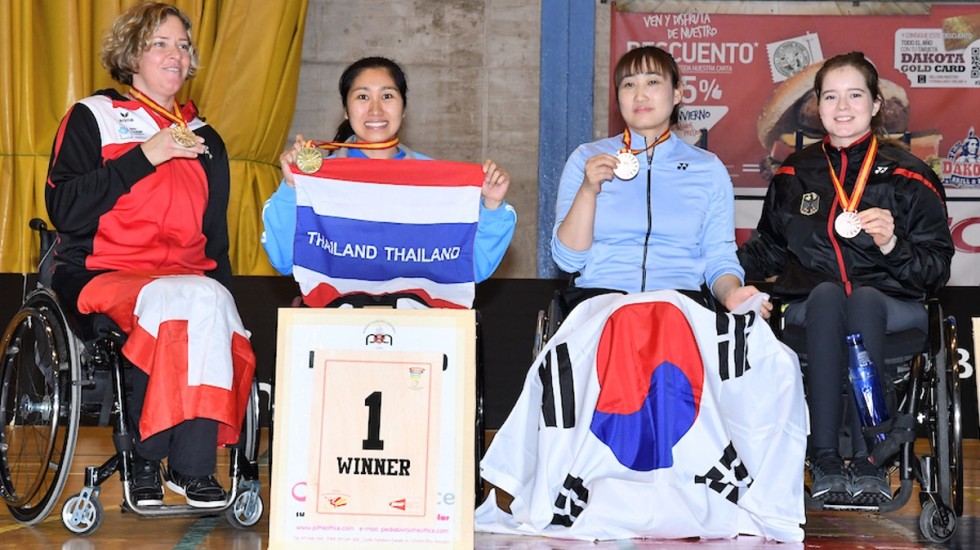 Double for Sujirat Pookkham – Finals: Spanish Para-Badminton International 2018