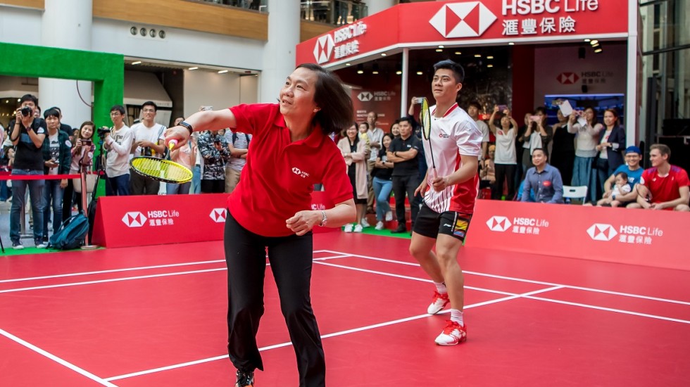 HSBC Life Promotes Healthy and Active Lifestyle Through Badminton