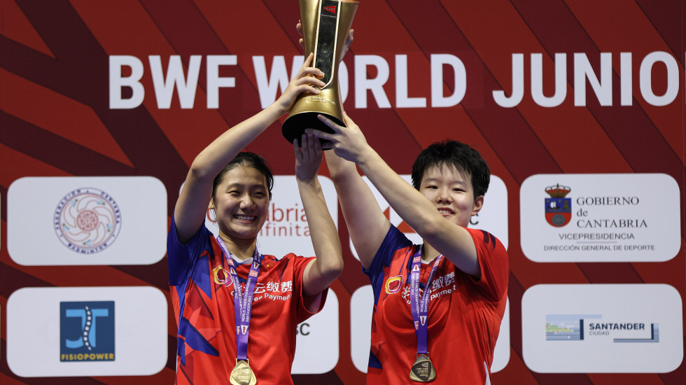 World Juniors: China Sweep Doubles Titles