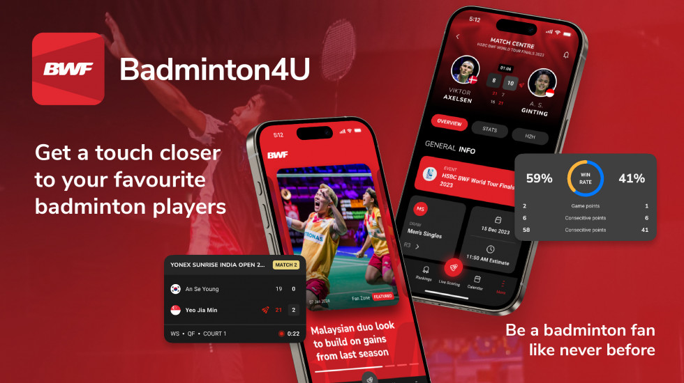 Elevated Experience with Enhanced Badminton4U App