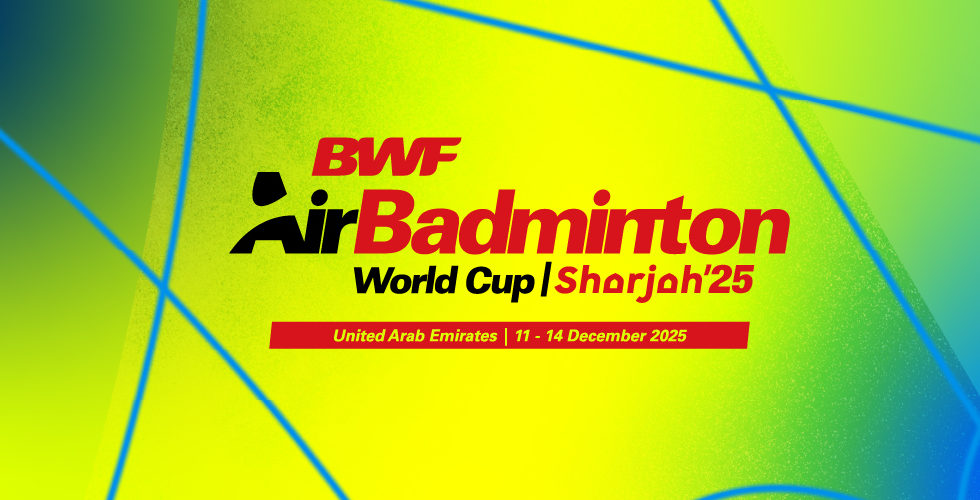 Sharjah to Host Inaugural BWF AirBadminton World Cup 2025