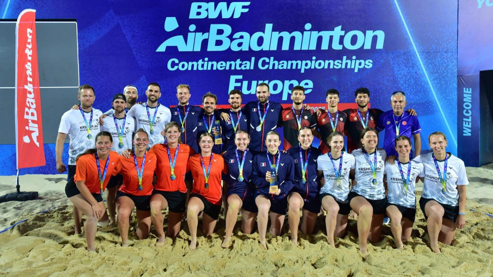 AirBadminton: Germany Emerge European Champions