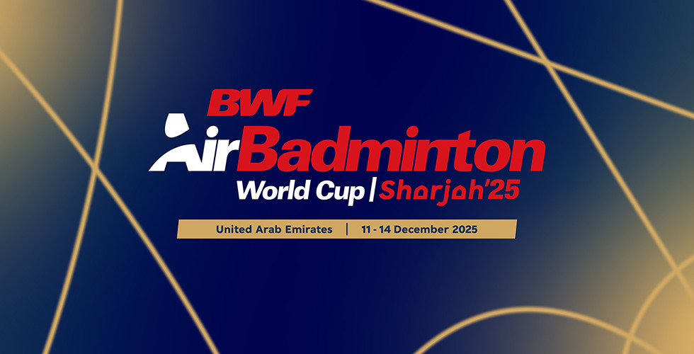 Six Weeks Until Inaugural BWF AirBadminton World Cup 2025