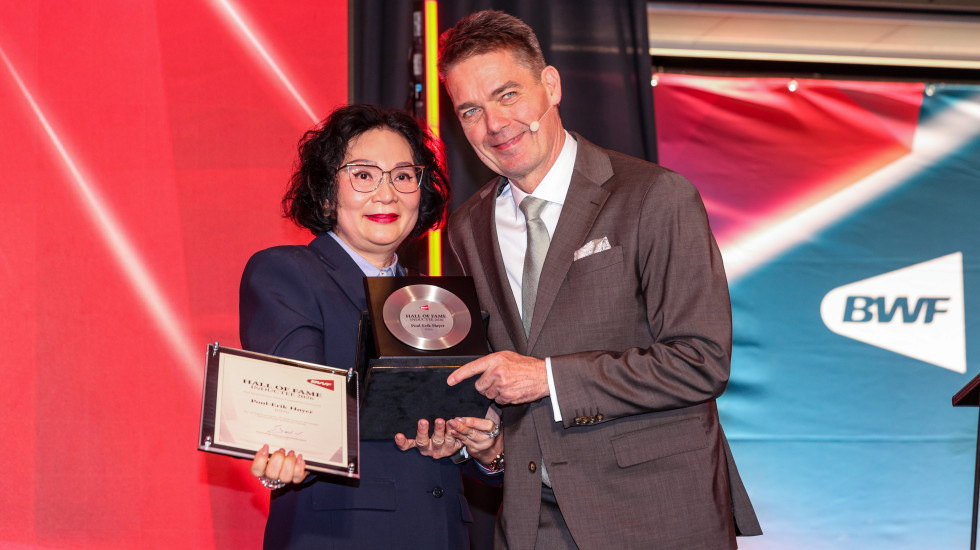 Høyer Emphasises Importance of ‘Fair Play’ as he Steps into BWF Hall of Fame