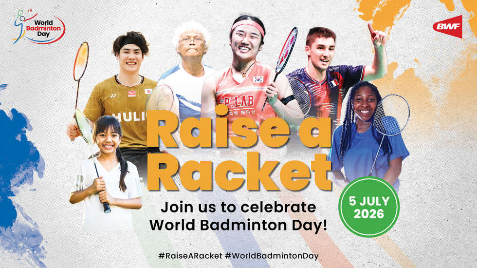 Raise A Racket for World Badminton Day!